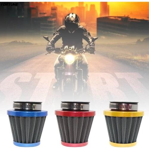 35mm 38mm Mushroom Head Motorcycle Carburetor Air Filter Cleaner Intake Pipe For Off Road Motorcycle Atv Quad Dirt Pit Bike