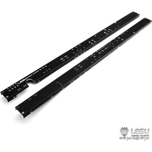 LESU CNC Metal Chassis Rail for 1/14 HN700 4*2 RC Tractor Truck DIY Model Car TH02360