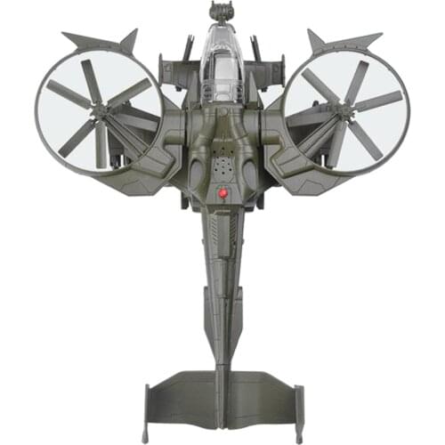 Simulation 1/48 Armed Helicopter Gunship Model for Living Room Office Decor