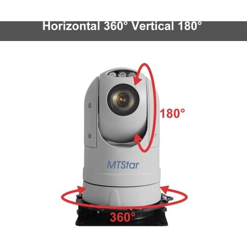 MTStar 1080P Mini Vehicle PTZ Camera 27X Optical Zoom IR 150m 4 IN 1 Analog HD (AHD/TVI/CVI/CVBS)