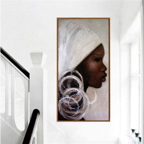 Full Square Diamond Painting 5D african portrait Diamond Art Embroidery black white africa woman face Handmade Mosaic Home Decor