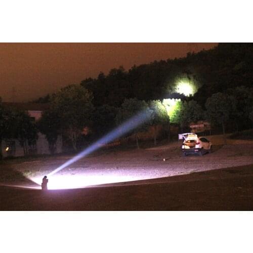 Superbight led powerfull Portable Spotlights t6 rechargeable lamp for hunting camping partrol