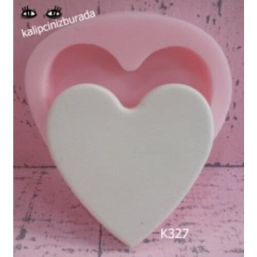 Heart silicone mold