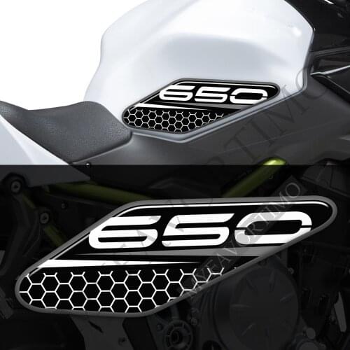 Protector Tank Pad Stickers For Kawasaki Ninja 650 Z Z650 VERSYS Decal Kit Knee Emblem Badge Logo Fairing 2018 2019 2020 2021