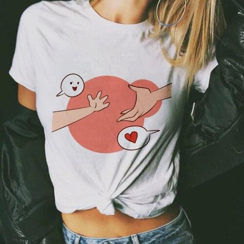 T shirt women Paternity fashion Harajuku Short Sleeve t-shirt White Four Seasons applicable hipster Tshirt female Tops clothing