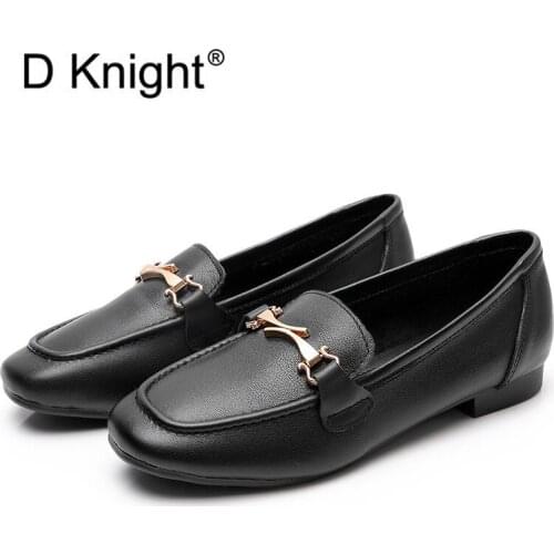 Women Oxford Spring Shoes Genuine Leather Loafers For Woman Sneakers Female Oxfords Lady Single Shoes 2020 New Flat Summer Shoes