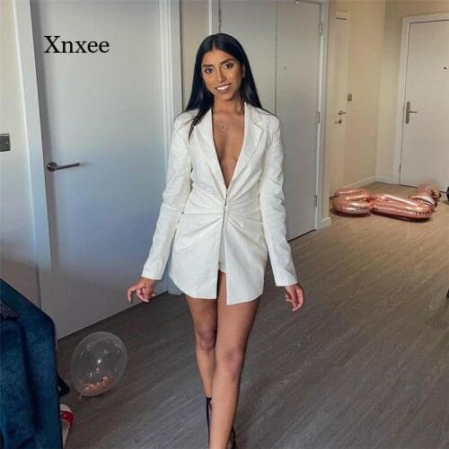 Women Blazer Coat Sexy New Fashion Women Business Spring Autumn All-Match Women Solid Jackets Slim Long Sleeve Jacket Clothing