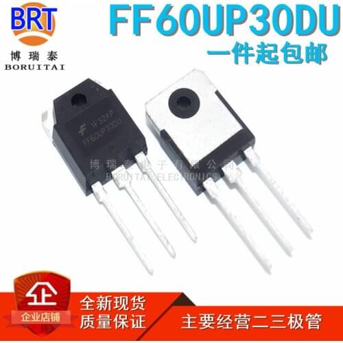 10pcs/lot New Ff60up30du F60up30du Welding Machine Rectifier Tube 60a300v Quick Recovery Spot