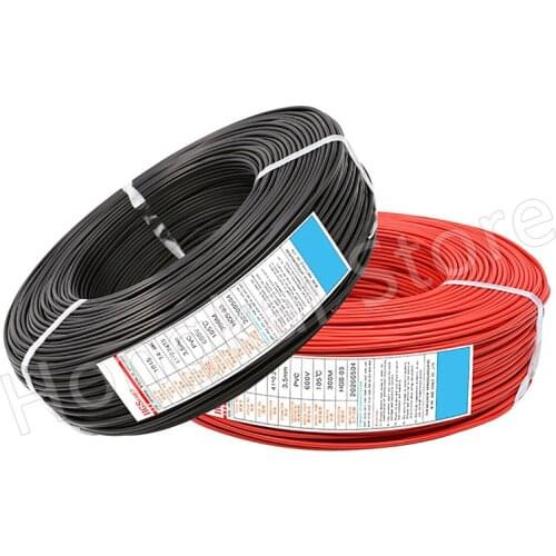 18AWG UL1015 PVC Tinned Copper Electronic Wires OD 2.8mm Flexible Stranded Cable Wire 600V