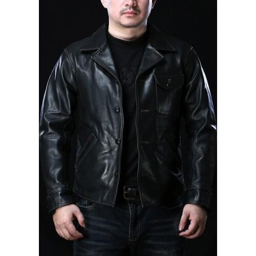 2006SJ RockCanRoll Read Description! Asian Size Super Quality Genuine Horse Leather Horsehide Stylish Fourcorners Jacket