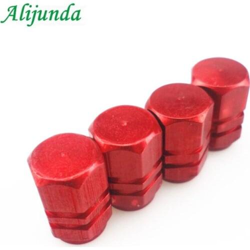 4 aluminum alloy wheel tire stem cover dust cover 5 colors FOR Ford Focus Fusion Escort Kuga Ecosport Fiesta Falcon EDGE