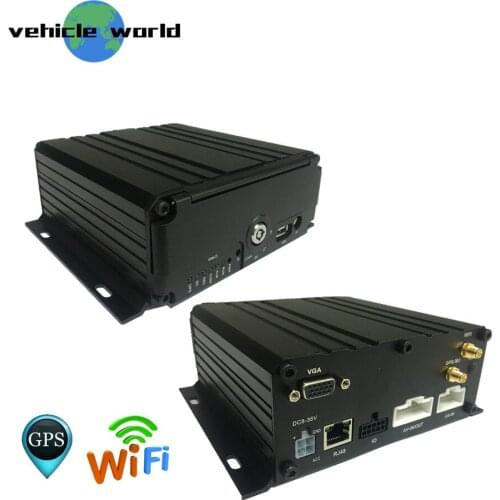 Vehicle Car Taxi Trailer Truck School Bus AHD 1080P HDD SD Card 8Channels WIFI GPS Mobile DVR