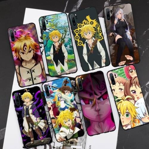 Nanatsu no Taizai 7 Seven Deadly Sin Phone Case For Huawei honor Mate P 9 10 20 30 40 Pro 10i 7 8 a x Lite nova 5t