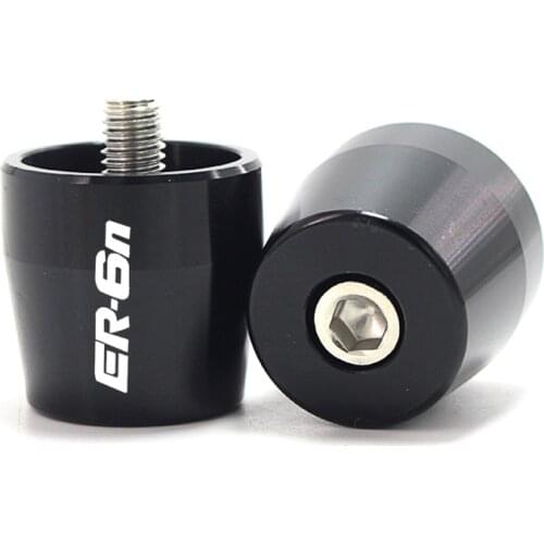 For KAWASAKI ER6N ER6F ER-6N ER-6F 2006-2016 Handlebar Grips Bar Ends Cap Cover Slider Motorcycle Accessories CNC