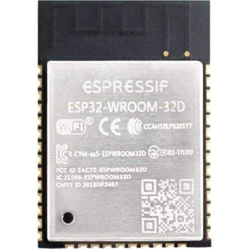 ESP32-WROOM-32D Flash 32Mbit 128Mbit ESP32-D0WD WiFi + Bluetooth module main chip ESP32S EPS-32 ESP-WROOM-32D