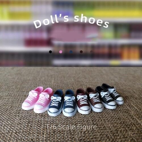 HOUZIWA Blyth Doll Shoes Plastic Doll Sneaker Shoes For Azone,Kurhn,Licca,barbes 1/6 Dolls