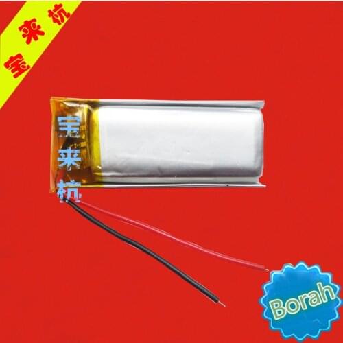 501235 polymer lithium battery, 3.7V, 150MAH, 051235PL, Bluetooth headset, built-in battery Rechargeable Li-ion Cell
