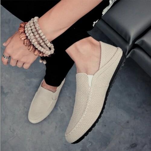 Summer Shoes Men Brand Fashion Style Soft Moccasins Men Flats Driving Shoes Men Loafers Lightweight High Quality Male Shoes
