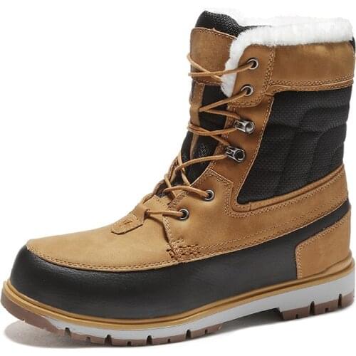 Mens Winter Boots Vintage Colours Ankle Boots New Arrival Mens Ankle Boots Keep Warm Casual Design Fashion Shoes