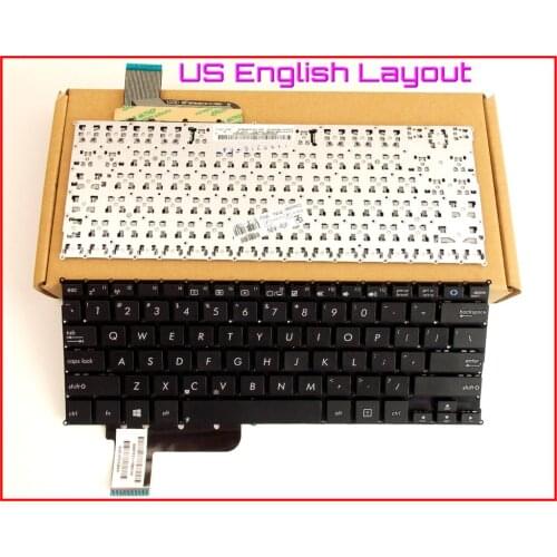 New Keyboard US English Version for ASUS VivoBook Q200E S200 S200E X201 X201E X202 X202E X201L2117E X201E847E Laptop No Frame