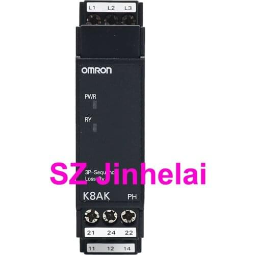 OMRON K8AK-PH1 Authentic Original Measuring Monitoring Relay 200-480VAC