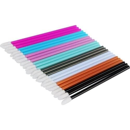 Professional Lip Brushes 2000pc Multi-Colors Disposable Make Up Brush Cosmetic Tools Portable Lipstick Gloss Brushes Makeup Tool