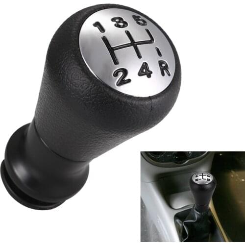 Gear Stick Fine-quality Shift Knob Lever Adapter Manual 5-Speed Transmission for Peugeot 206 207