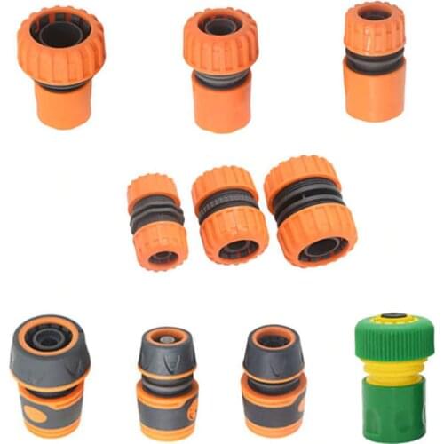 Garden Hose 1/2 3/4 1 Inch Quick Connector Waterstop Connector 16mm 20mm 25mm Hose Repair Garden Water Gun Fittings 1pcs
