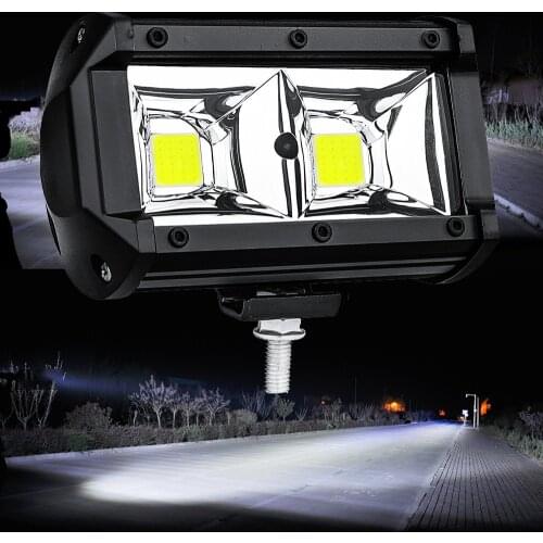LED off-road Vehicle ATV Work Light Headlight 5 Inch COB 48W Led Strip Light Off-road Vehicle Light Car Light Engineering Light