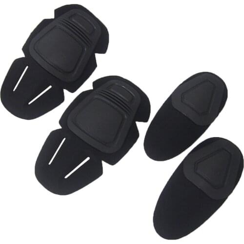 Tactical Knee&Elbow Protector Pad for Paintball Airsoft Combat Uniform Military Suit 2 Knee Pads&2 Elbow Pads Just for Frog Suit