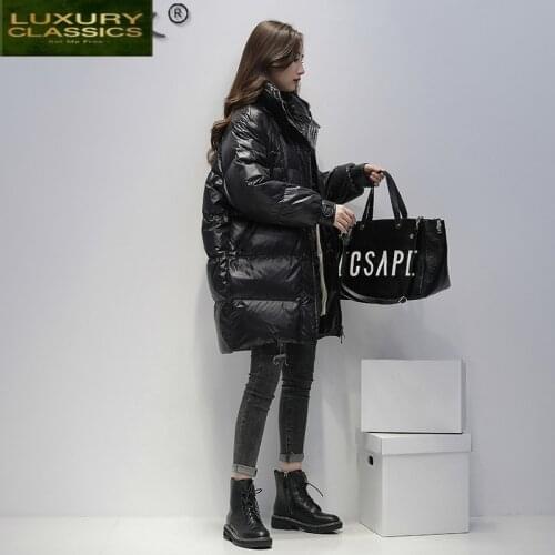 Warm Jacket Womens Down Winter Woman Coat Female 90% White Duck Down Coats Thick Parka Fashion 2021 Mujer Chaqueta Pph1348