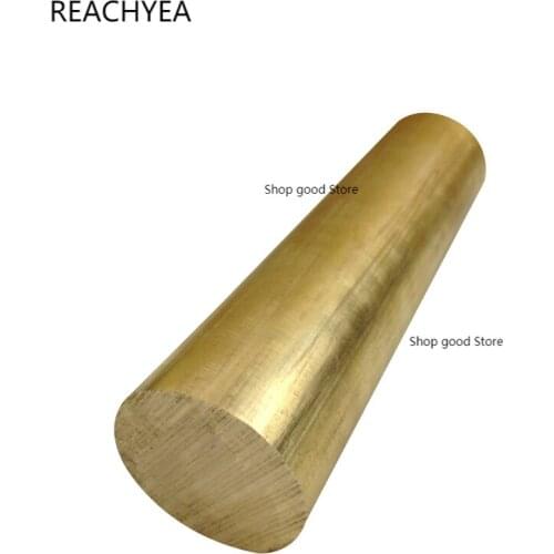 H59/h62 Solid Brass Rod Round Copper Rod 4/5/6/8/10/12/15/18/200Mm Zero-Cut Processing