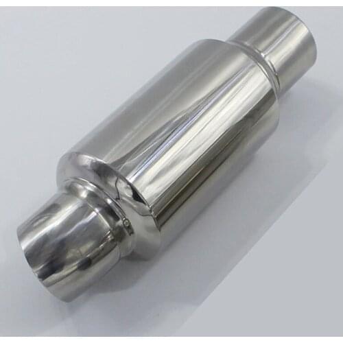 51mm Universal Exhaust Downpipe Branch Sound Tuning Muffler Pipe Exhaust Muffle Pipe Stainless Steel Motorcycle Accessories