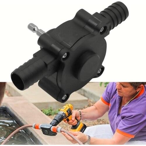 Water Pump Manual Electric Drill Pump DC Pumping Machine Self-Priming Centrifugal New Pump Household Small Tool Accessories