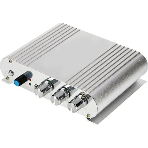 12V 2.1CH 210W Hi-Fi Audio Power Amplifier MP3 Stereo Audio Car Hi-Fi Channel Amplifier Subwoofer