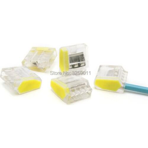 20 pieces/lot) PC-254 PC254-CL PC254X-CL Electrical crimp connectors 4 wire conductor Building wiring terminal block 22-12 AWG