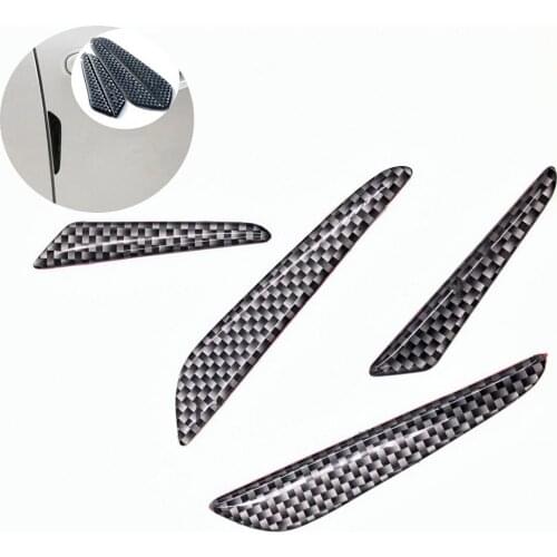 4pcs Car Door Anti-rub sticker Case For Opel Zafira Astra VAUXHALL MOKKA Insignia Vectra Antara Adam Karl Corsa GT X Grandland X