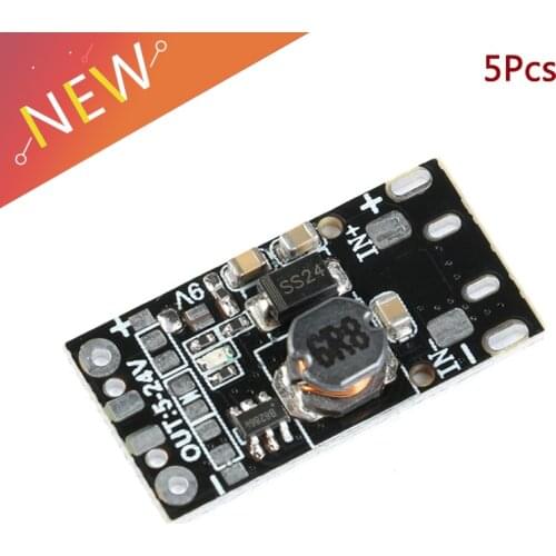 5Pcs 8W DC-DC 5V To 12V Step up Module Power Regulator Supply Module 8W 5V 12V 9V Boost Board Electronic DIY PCB