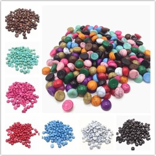 50pcs/lot Size 8mm Pick Colors AcrylicHalf Round Imation Pearls Beads Flatback Nail Art Decorate Diy