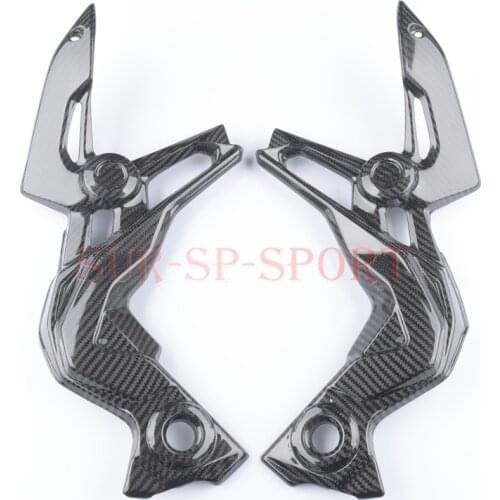 Under Frame Side Panels For Kawasaki Z900 2020 2021 Carbon Fiber
