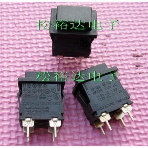 British imports ARCOLECTR button switch normally open double by-pass the lock pin 12A 250V 4 SP13A