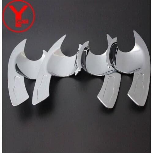 Black Door Handle Cover Bowl Insert For Mitsubishi Xpander X-pander 2017 2018 2019 Car Styling Protectors Accessories YCSUNZ