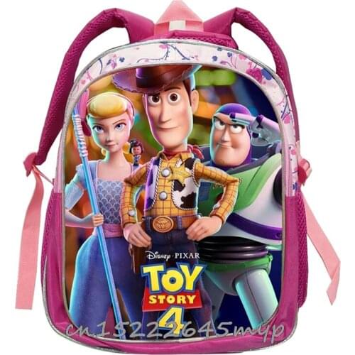 Kids Toy 4 Story Fashion Backpack Kid School Bag Kindergarten Bag Waterproof Daily Backpack Childrens Backpack Cartoon Backpack