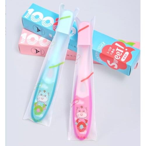 Kids Ultra-fine Super Soft Toothbrush Million Nano Bristle Portable Eco-friendly Teeth Care Brush Deep Cleaning Oral Care Tools