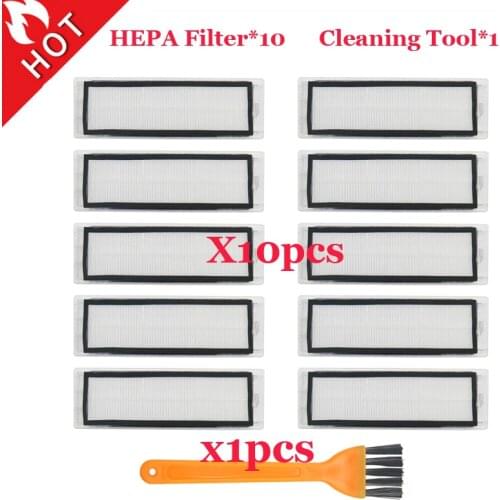 Hepa filter for xiaomi roborock s50 s51 s55 S5 Max S6 accessories xiaomi mi robot vacuum cleaner Parts xiaomi roborock filter