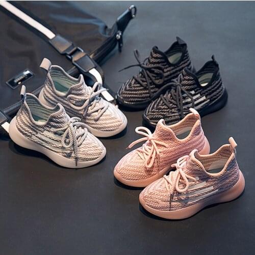 Children' Sneakers For Girlss Boys Spring And Summer Mesh Lace-up Non-slip Sneakers Breathable High Quality Childrens Shoes
