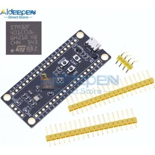1Pcs STM32F401 Development Board STM32F401CCU6 Minimum System Board MICRO USB Interface Core Board Learning Board
