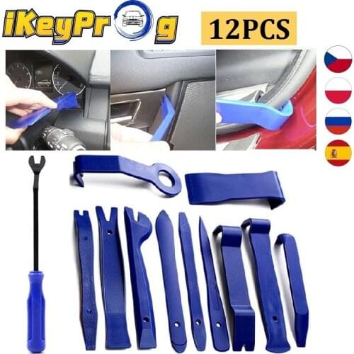 10PCS Plastic Auto Car Disassembly Interior Kit Portable Auto Car Radio Panel Door Clip Panel Trim Dash Repair Kit 4/7/12pcs Set