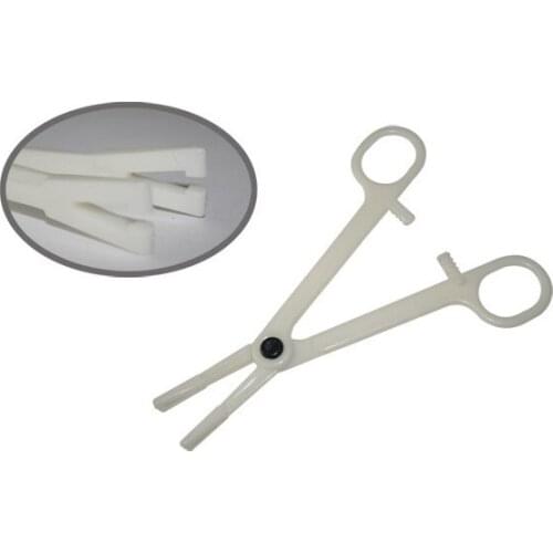 Acrylic Professional Clamp Tools For Ear Lip Navel Nose Round Open Septum Piercing Forceps Prcing Professional Puncture Tool