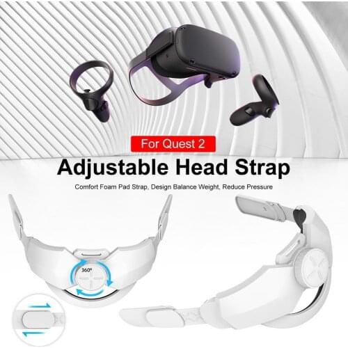 Adjustable Head Strap Comfortable Elite Strap For Oculus Quest 2 Increase Supporting Forcesupport , Comfort-oculus Quest2 Access